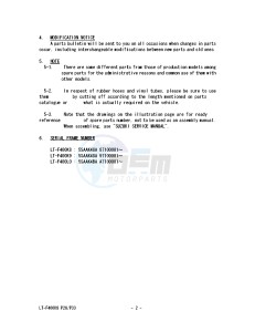 LT-F400 (P28-P33) drawing * CATALOG PREFACE *