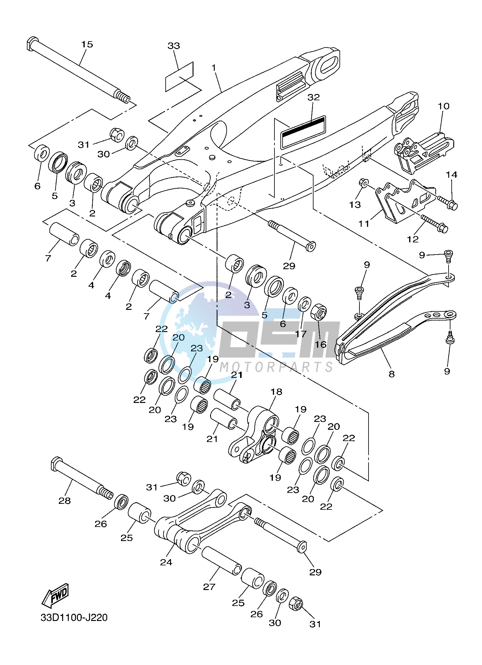 REAR ARM