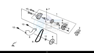 GTS 300I ABS (LN30W9-EU) (L7-M0) drawing OIL PUMP ASSY / GTS 300I ABS (LN30W9-EU) (L7-M0)