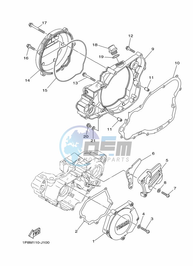 CRANKCASE COVER 1