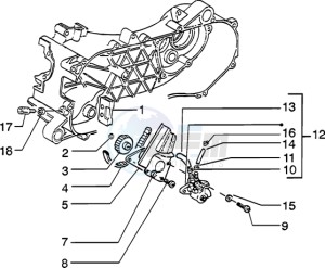 Zip 50 catalyzed drawing Oil pump