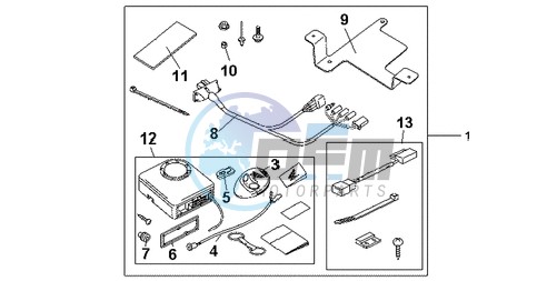 KIT ALARM SYS