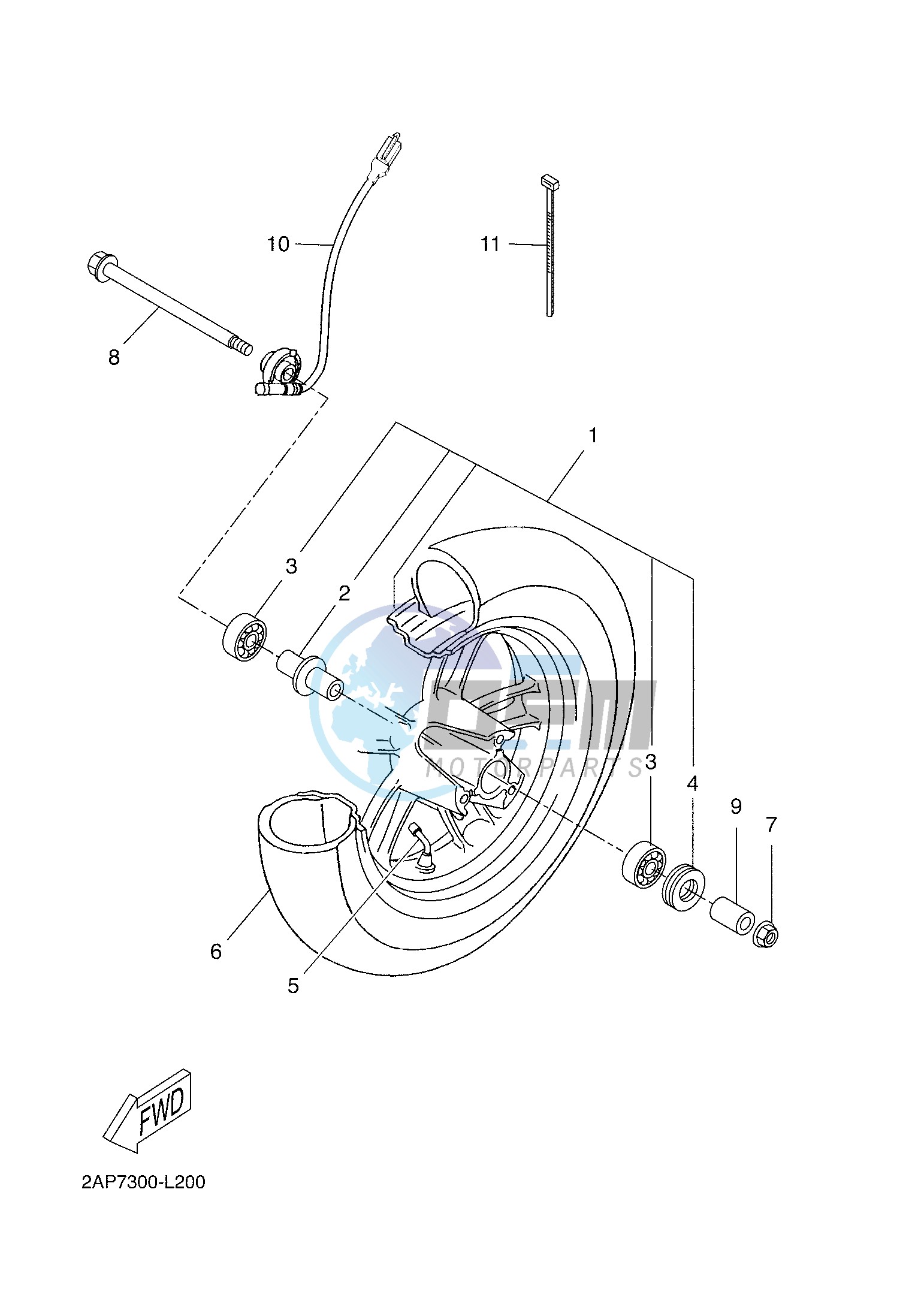 FRONT WHEEL