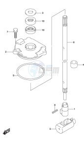 DF 115A drawing Shift Rod