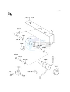 KAF 620 B [MULE 2520 TURF] (B6) [MULE 2520 TURF] drawing FUEL PUMP