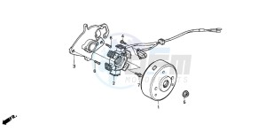 XR80R drawing GENERATOR