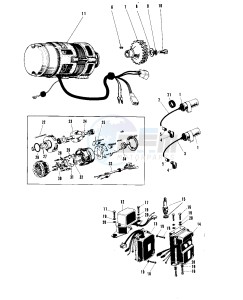 A1 250 SAMURAI drawing IGNITION CDI