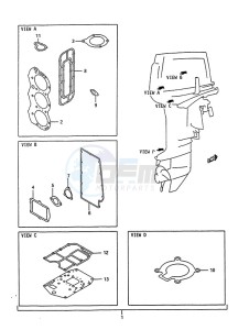 DT 85 drawing Gasket Set