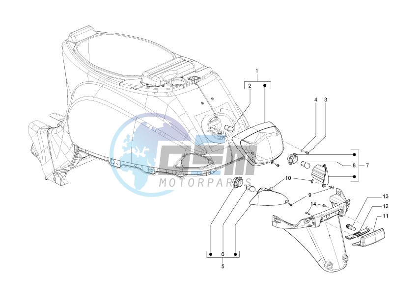 Tail light - Turn signal lamps