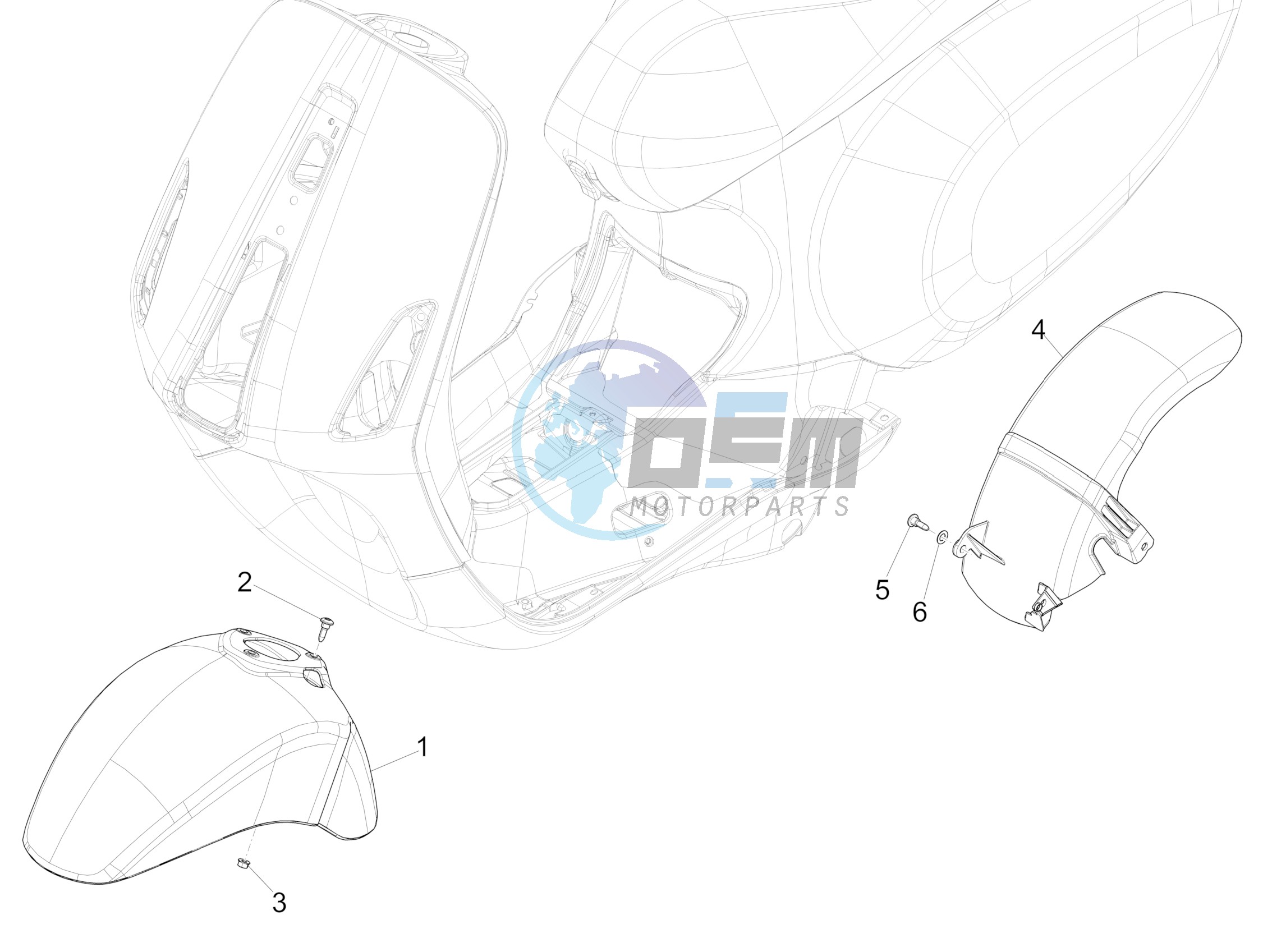 Wheel housing - Mudguard