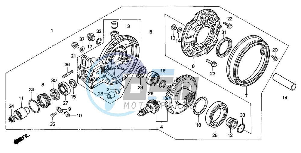 FINAL DRIVEN GEAR (ST1100)