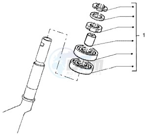 X9 180 Amalfi drawing Fifth wheel assembly