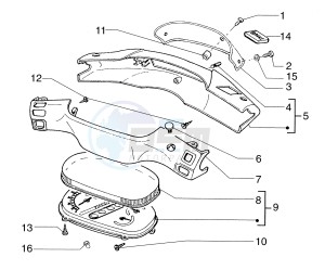 Skipper 125-150cc drawing Handlebar cover