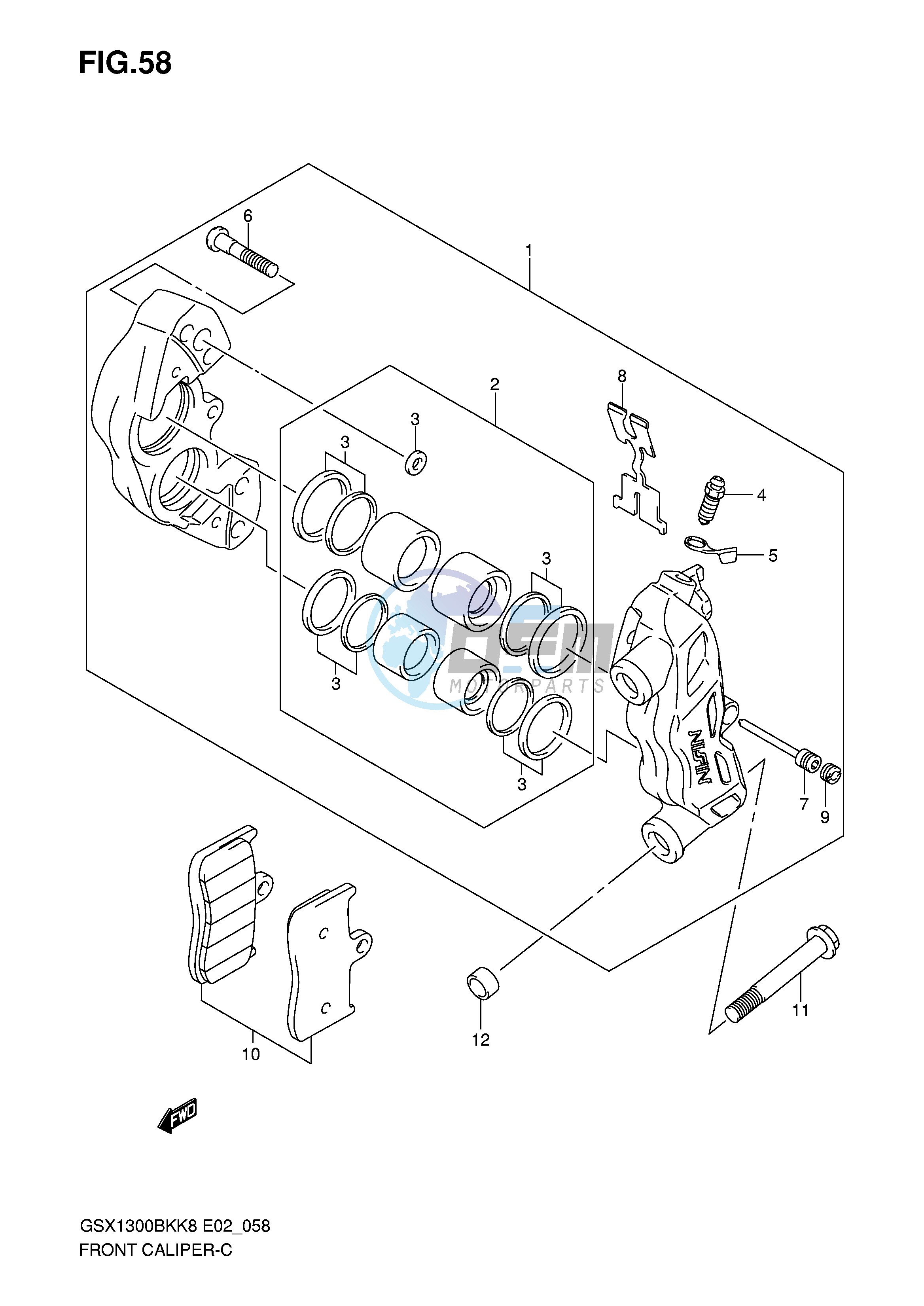 FRONT CALIPER