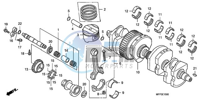 CRANKSHAFT/PISTON