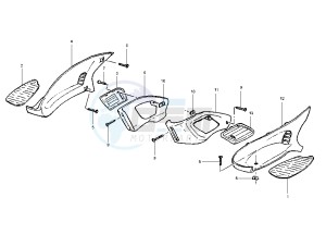 Runner SP 50 drawing Footboard