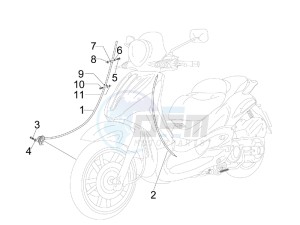 Beverly 250 Tourer (USA) USA drawing Transmissions