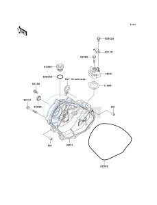 JH 1200 A [ULTRA 150] (A1-A4) [ULTRA 150] drawing ENGINE COVER-- S- -