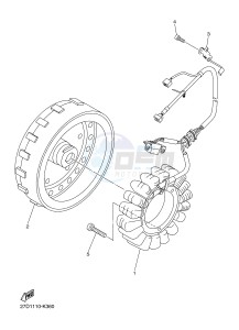 XVS1300CU XVS1300 CUSTOM XVS1300 CUSTOM (2SS6) drawing GENERATOR