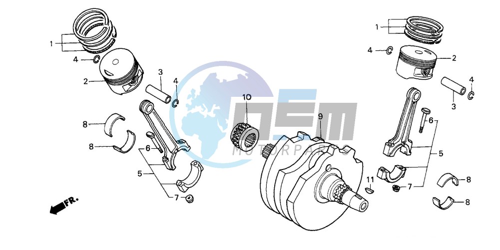 CRANKSHAFT/PISTON