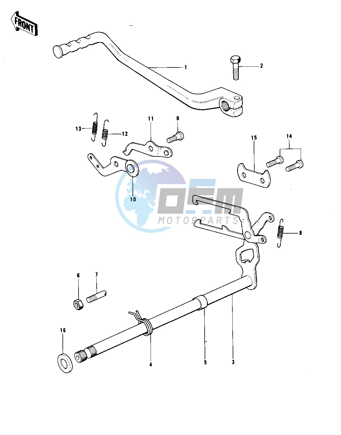 GEAR CHANGE MECHANISM