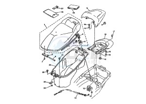 YP E MAJESTY 125 drawing SEAT