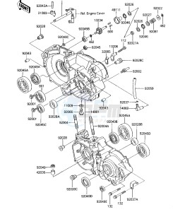 KXT 250 B [TECATE] (B2) [TECATE] drawing CRANKCASE