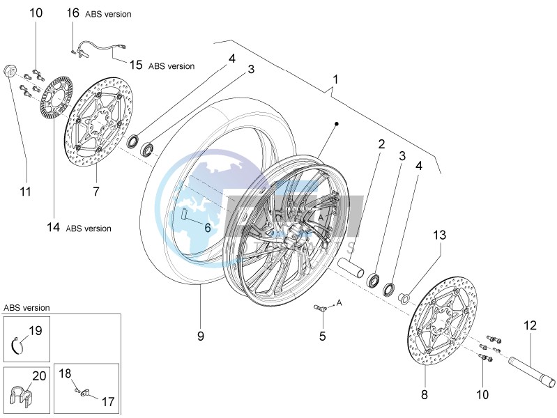 Front wheel II