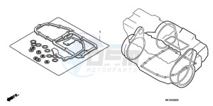 CBR600RR9 Europe Direct - (ED / SPC) drawing GASKET KIT B