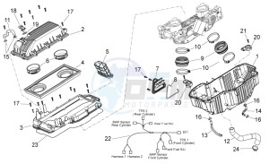 Shiver 750 (AA, JP, K, MAL, T, TW) drawing Air box