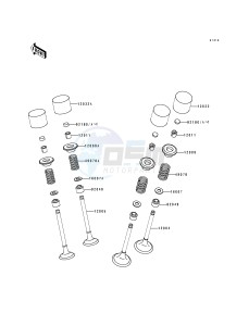 ZX 600 D [NINJA ZX-6] (D1) [NINJA ZX-6] drawing VALVE