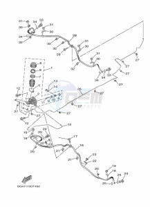 YXF850ES YXF85WPSK (BG4K) drawing MASTER CYLINDER