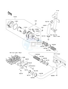 KAF 950 F [MULE 4010 DIESEL 4X4] (F9F-FAF) F9F drawing AIR CLEANER