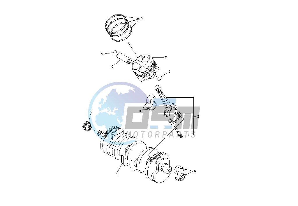 CRANKSHAFT - PISTON