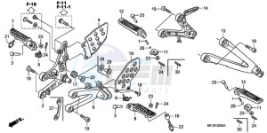 CBR600RRA Australia - (U / 2U) drawing STEP