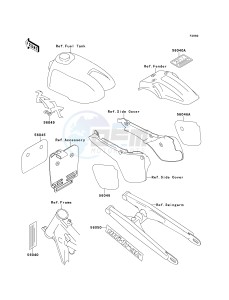 KX 60 B [X60] (B6-B9) drawing LABEL-- KX60-B6- -