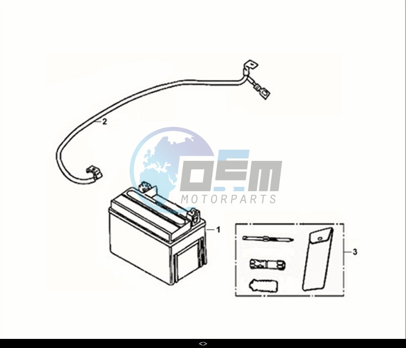 BATTERY - TOOL BOX