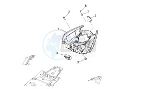 Shiver 750 PA (AA, JP, MAL, T) drawing Rear body II