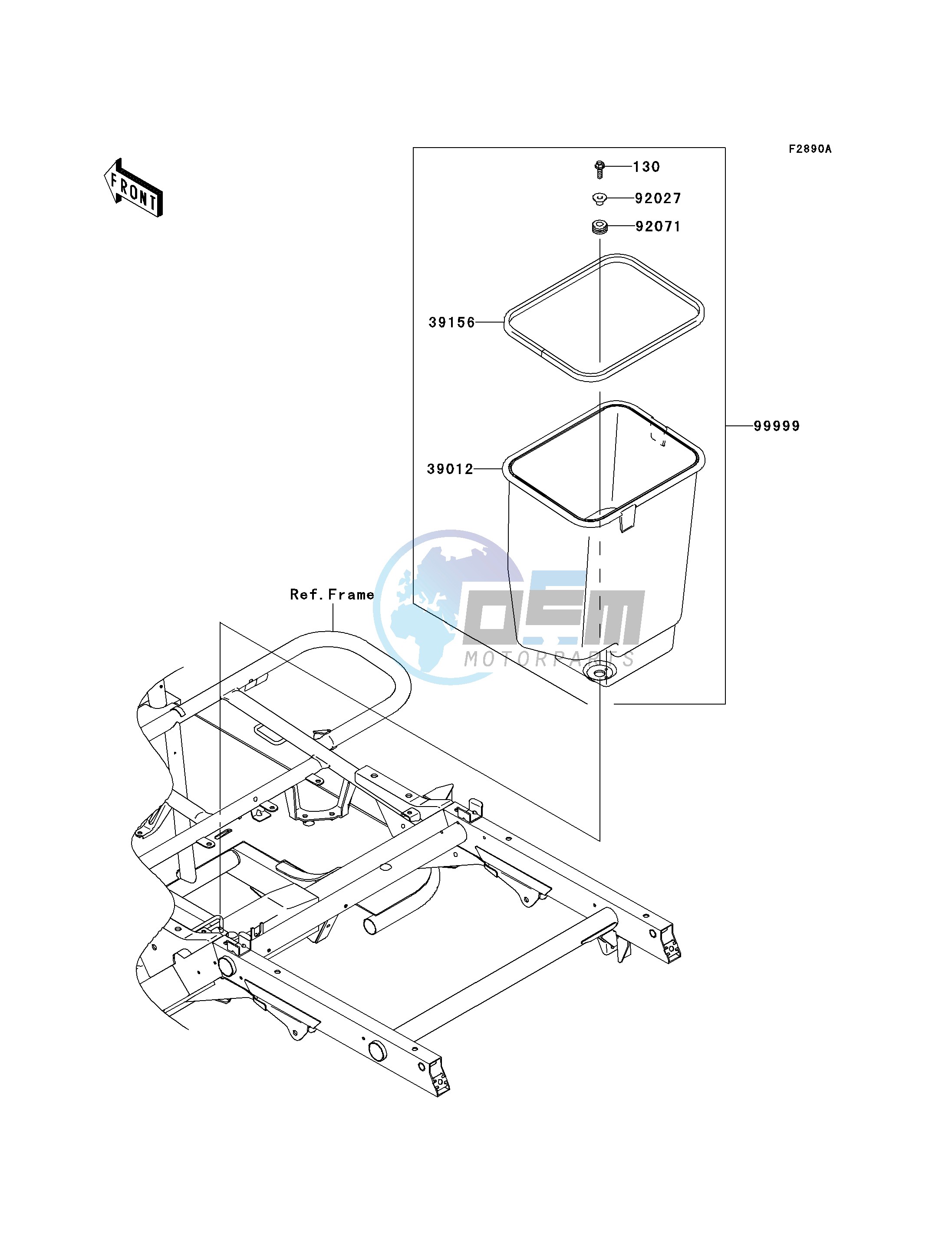 OPTIONAL PARTS-- FRAME- -