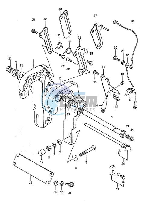 Clamp Bracket (1988 to 1994)