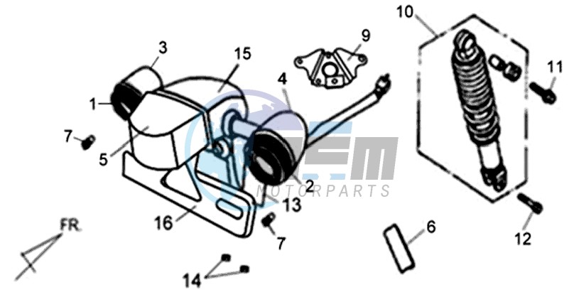 TAIL LIGHT - REAR SUSPENSION