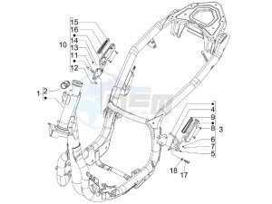 Carnaby 250 4t ie e3 drawing Frame bodywork