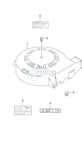 DF 115A drawing Ring Gear Cover