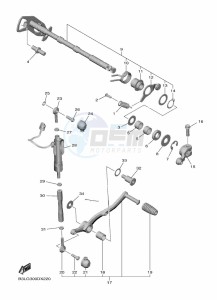 YZF1000D YZF-R1M (B4SD) drawing SHIFT SHAFT