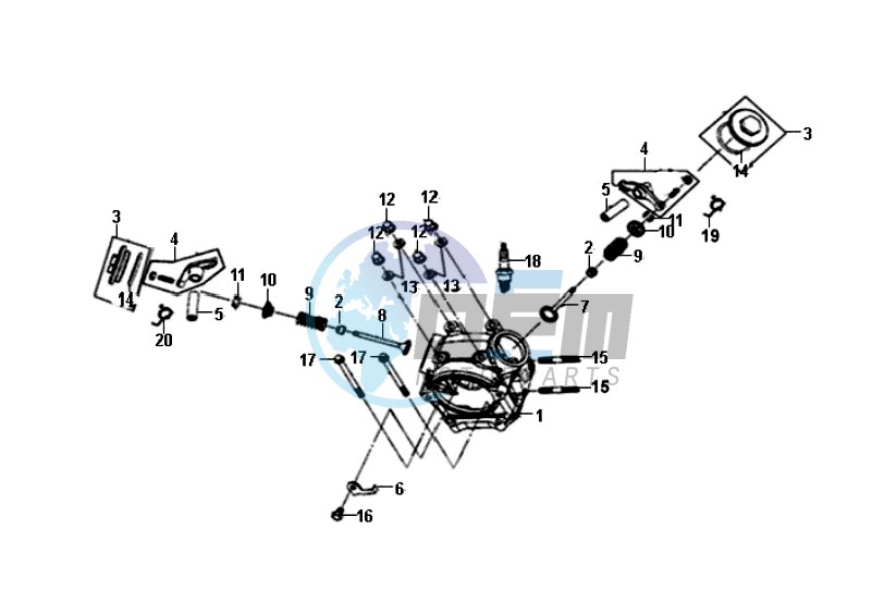 CYLINDER HEAD CPL