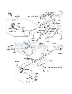 VN1600 CLASSIC VN1600A6F GB XX (EU ME A(FRICA) drawing Turn Signals