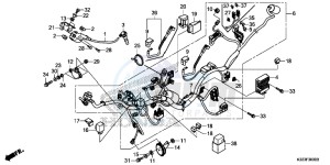 CBR300RAF CBR300RA Europe Direct - (ED) drawing WIRE HARNESS