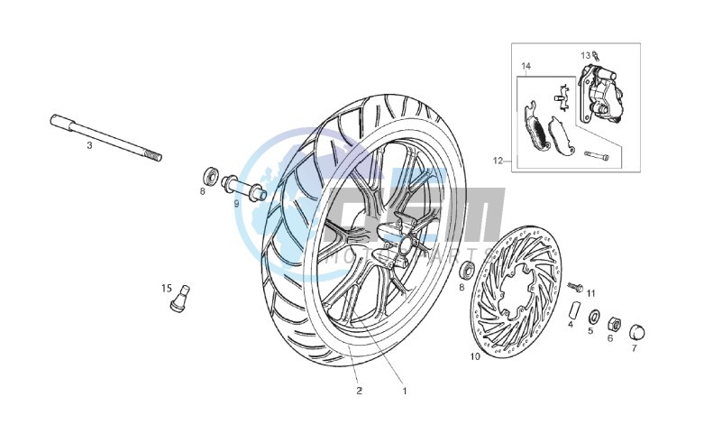 Front wheel