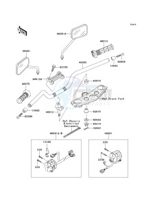 ZR 1200 A [ZX 1200 R] (A1-A3) drawing HANDLEBAR