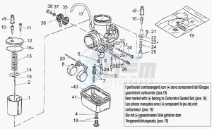 Nevada 750 Base - Club Base/Club drawing Carburettor